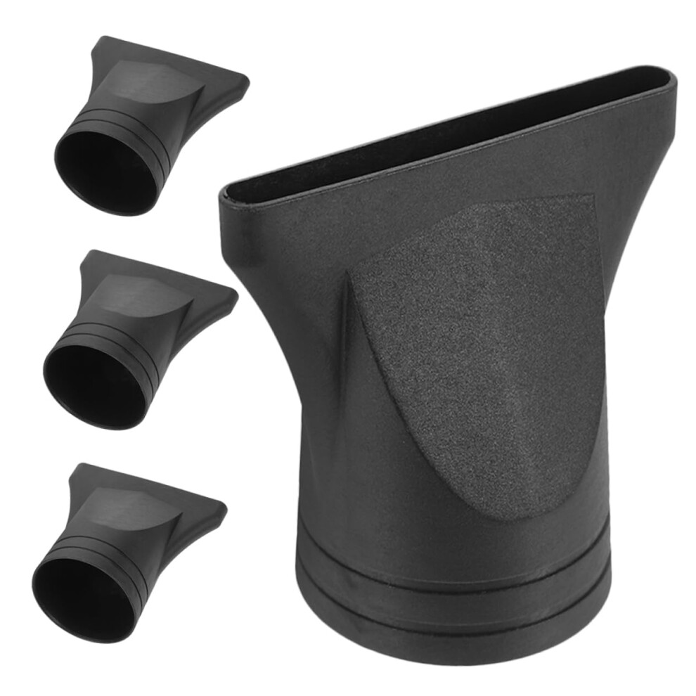 Hair Dryer Nozzle Attachments Set with Diffuser and Concentrator for Faster Drying and Frizz Control