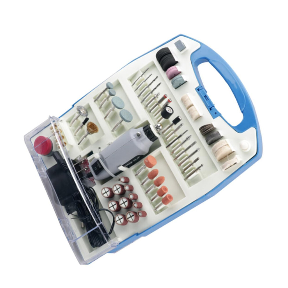 Electric Nail Drill 16000 RPM with 110 Bits for Precision Manicure and Pedicure at Home or Salon