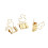 Binder Clips, Gold Tempered Steel Rust-Resistant Fold Back Document Holders For Office, Home Wide Application (20Pcs) 2