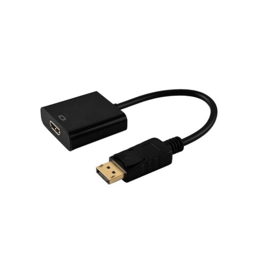 Προσαρμογέας DP σε HDMI, επιχρυσωμένες υποδοχές για ασυμβίβαστη καθαρότητα σήματος, 1