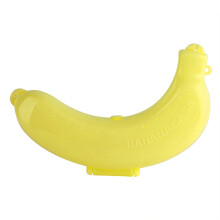 Frugtbeskytter med ventilationsåbninger for friskhed, holdbar bananbeskytter til udendørs rejseetui, BPA-fri bananholder med trykknaplukning til