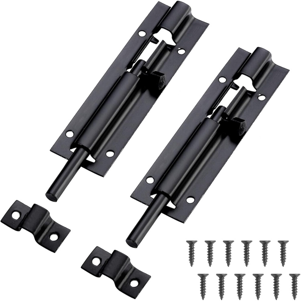 Easy To Install Gate Latch, Thickened Heavy Door Latch Lock, For Multiple Situations Including Garage And Garden Gate - Quick Fix And Reliable 9423501449801
