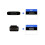 Προσαρμογέας DP σε HDMI, επιχρυσωμένες υποδοχές για ασυμβίβαστη καθαρότητα σήματος, 3