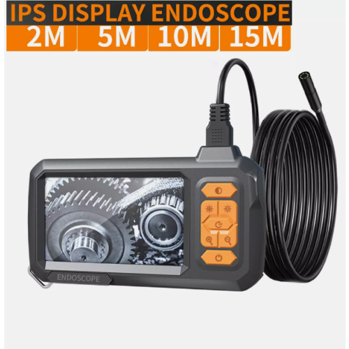 Κάμερα ενδοσκοπίου με ρυθμιζόμενα φώτα LED, απλή λειτουργία βιομηχανικής κάμερας