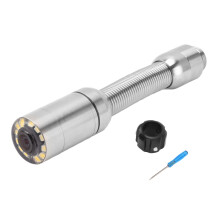 Drain Inspection Camera Head Replacement, 304 Stainless Steel Construction Offers Superior Durability