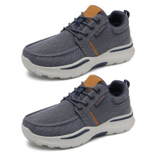 Chaussures orthopédiques pour hommes, baskets de soutien de la voûte plantaire pour la fasciite plantaire, en toile respirante avec semelle