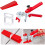 Professional Ceramic Tile Installation, High Quality Raw Pe Injection Moulding Leveling System Clips for Efficient Beautiful Finish, Flatness Between 2