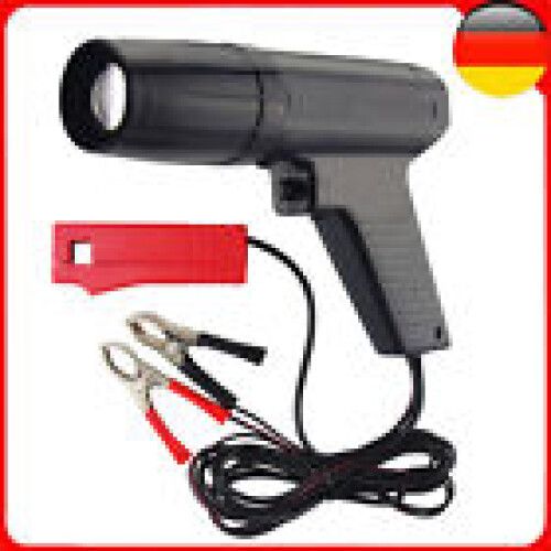 Ignition Spark Checker Timing Light, Ergonomic Design With Comfortable Push Buttons, Adjustable Advance Function, Reverse Polarity Protection,