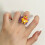 Αξεσουάρ μόδας Δαχτυλίδια από ρητίνη, Μοντέρνα αξεσουάρ Γούρι με κινούμενα 3