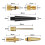 Versatile Valve Adapter Ensemble, Quick Adapter For Effortless Transition Between Different Valve Types, Solid Brass Durability For Superior Quality, 4