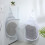 Hangable Laundry Hamper with Solid Bottom, Self-Adhesive Foldable Mesh Basket for Bathroom Bedroom, Stable and Firm Portable Clothes Storage Solution 8