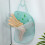 Hangable Laundry Hamper with Solid Bottom, Self-Adhesive Foldable Mesh Basket for Bathroom Bedroom, Stable and Firm Portable Clothes Storage Solution 6