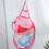 Hangable Laundry Hamper with Solid Bottom, Self-Adhesive Foldable Mesh Basket for Bathroom Bedroom, Stable and Firm Portable Clothes Storage Solution 7