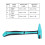 Martillo de maquinista 45#CS mango TPR S/M/L 24/25/30mm 2