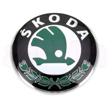 Emblem Logo Skoda Front Rear Superb Octavia Fabia 90 Mm