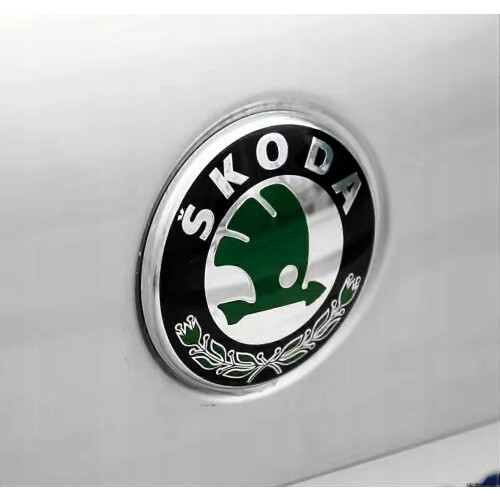Emblem Logo Skoda Front Rear Superb Octavia Fabia 90 Mm 1