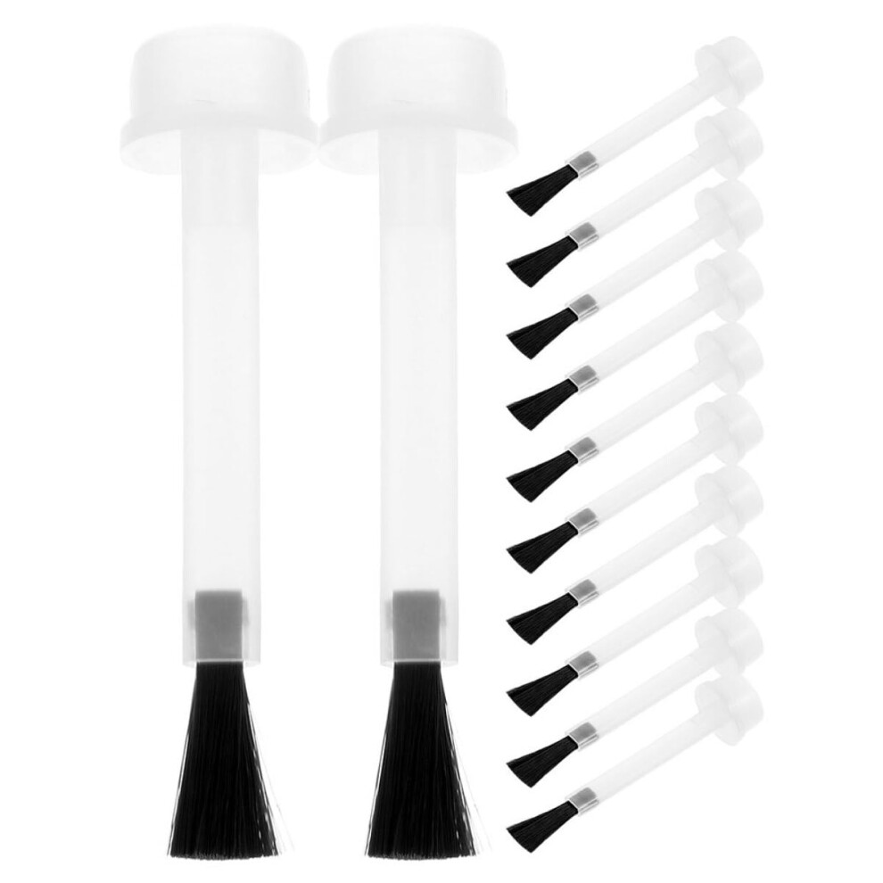 Nail Art Brush Set for Gel Polish Bottles, 40pcs Replacement Brushes with Soft Bristles for Manicure