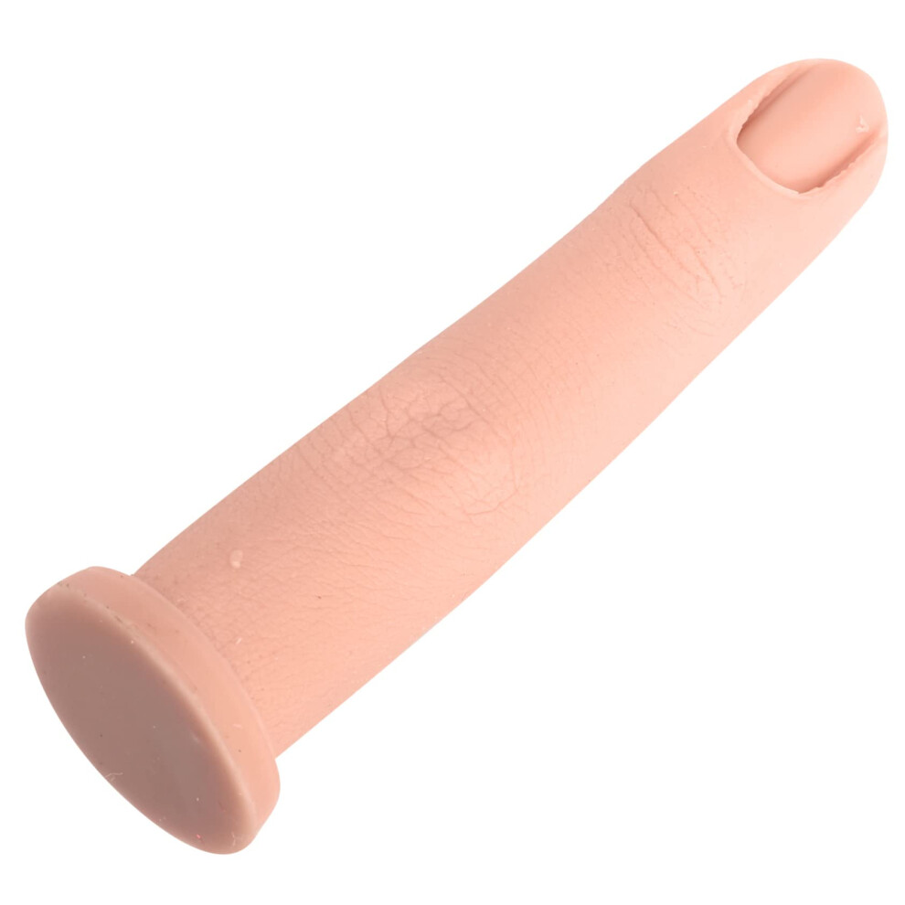 Reusable Nail Art Practice Finger for Beginners Manicure Training Fake Finger Display Prop