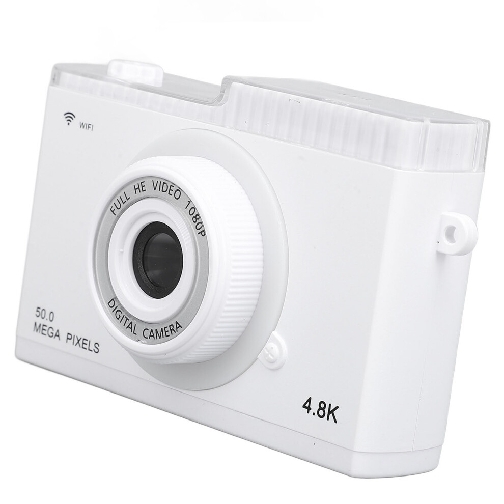 48M 1080P Digital Camera 2.4" Ips Screen 8X Zoom White 8791381123144
