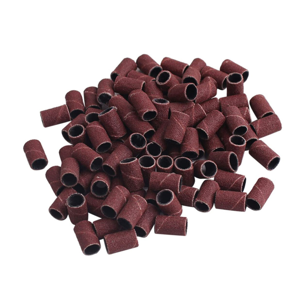 200pcs Nail Drill Sanding Bands and Bits Set for Manicure Pedicure with LongLasting Abrasion