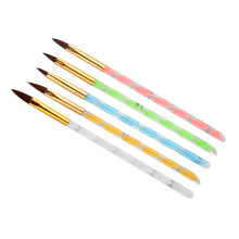 5pcs Nail Art Pen Set with Precision Fine Tip for Professional Manicure and Salon Designs
