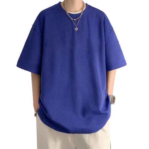 Γιούνισεξ oversized t-shirt με χαλαρό σχέδιο, κοντομάνικο τοπ με φαρδιά λαιμόκοψη,
