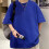 Γιούνισεξ oversized t-shirt με χαλαρό σχέδιο, κοντομάνικο τοπ με φαρδιά λαιμόκοψη, 3