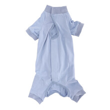 Bescherming van buikwonden, zachte stoffen onesie voor katten na een operatie, hondenpak, anti-lik herstelshirt, ademend wikkelontwerp, bescherming