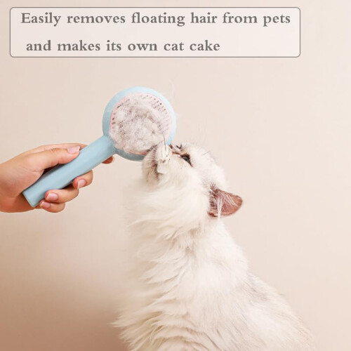 Cat Steam Brush, Non-slip Handle for Ultimate Control During Grooming 2