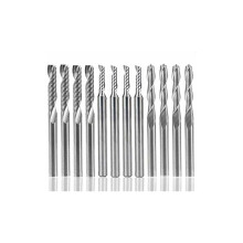 Hartmetall-Schaftfräser-Set für CNC-Bearbeitung, CNC-Fräser aus Vollhartmetall mit hoher Biegefestigkeit und Verschleißfestigkeit, Präzision