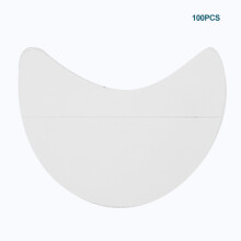 Oogschaduwpadbeschermer voor een perfecte make-up, halfronde oogschaduwsjablonen van non-woven stof om make-upresten onder de ogen te voorkomen.