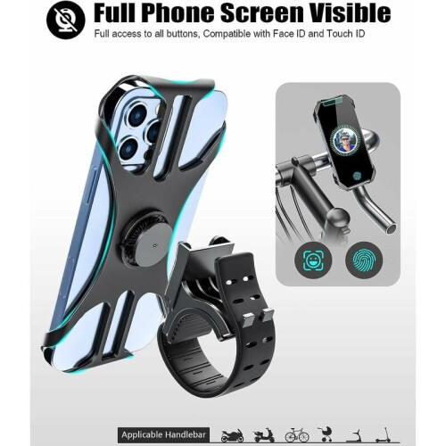 CycleTech Phone Companion, Βάση Κινητού Ποδηλάτου με Περιστροφή 360 Μοιρών για Ασφαλές Κράτημα 1