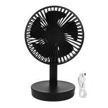 Oscillating Fan, Multi-use Portable Fan with 5 Blade and Removable Rotary Grille, Quiet Operation for Home Office Camping (Battery: 4000mAh)
