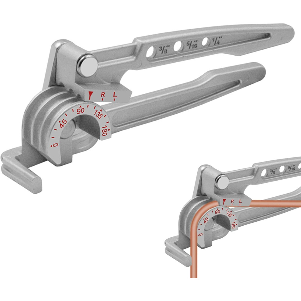 High-Quality Pipe Bender, Aluminum Alloy Tubing Bending Tool Ergonomic Wide Grip For Copper And Aluminum Tubes 9169997715241