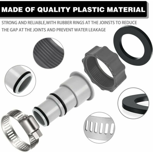 Revolutionize Your Pool: Automatic Operation, Improved Water Clarity, Easy Installation, Universal Threaded Hose Connector, High Durability 2