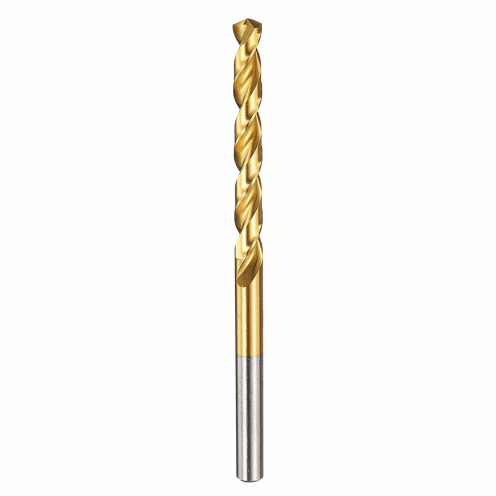 5.3Mm M42 Cobalt Hss Drill Bit Tin Coated For Hard Metal Stainless Steel, 135 Split Point 9450606195029