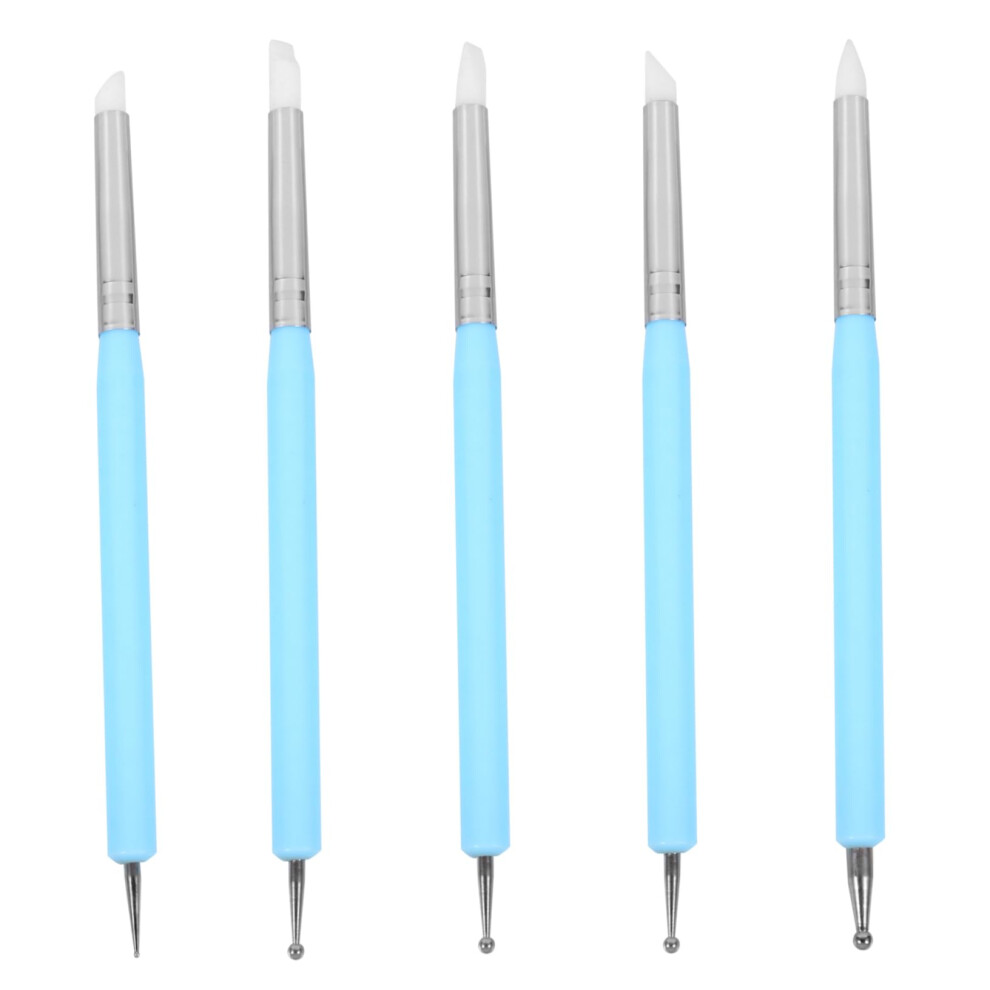 Professional Nail Art Dotting Pen Set with MultiTip Versatility for DIY Manicure and Salon Use