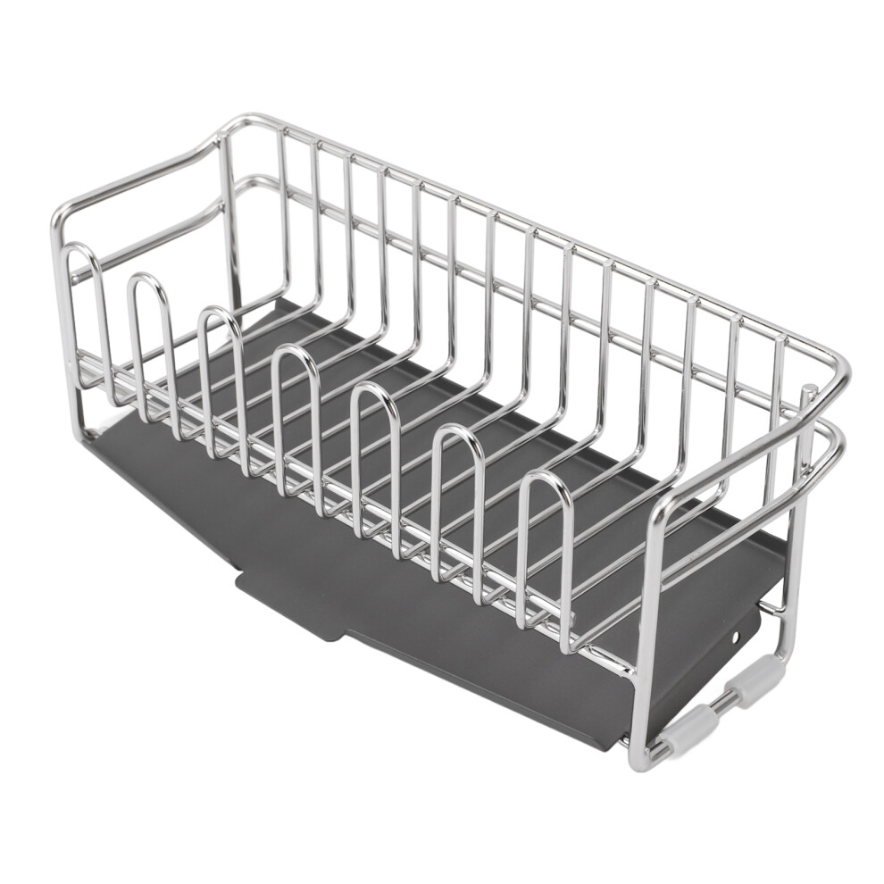 Rust Proof 304 Stainless Steel Sink Organizer For Sponges & Brushes 8491381125949