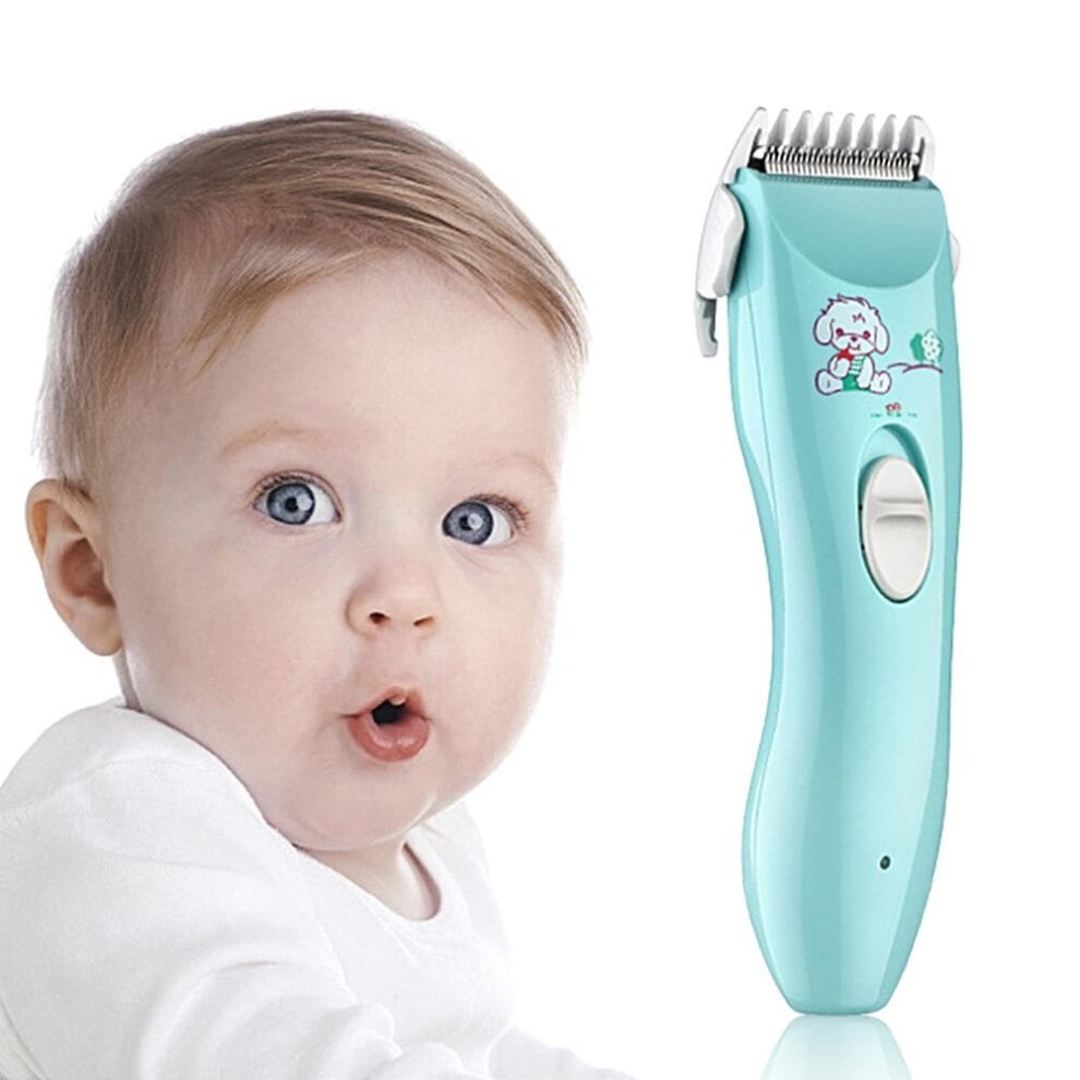 Baby Hair Clipper Quiet Rechargeable Cordless Waterproof Low Noise Safe Trimmer for Kids