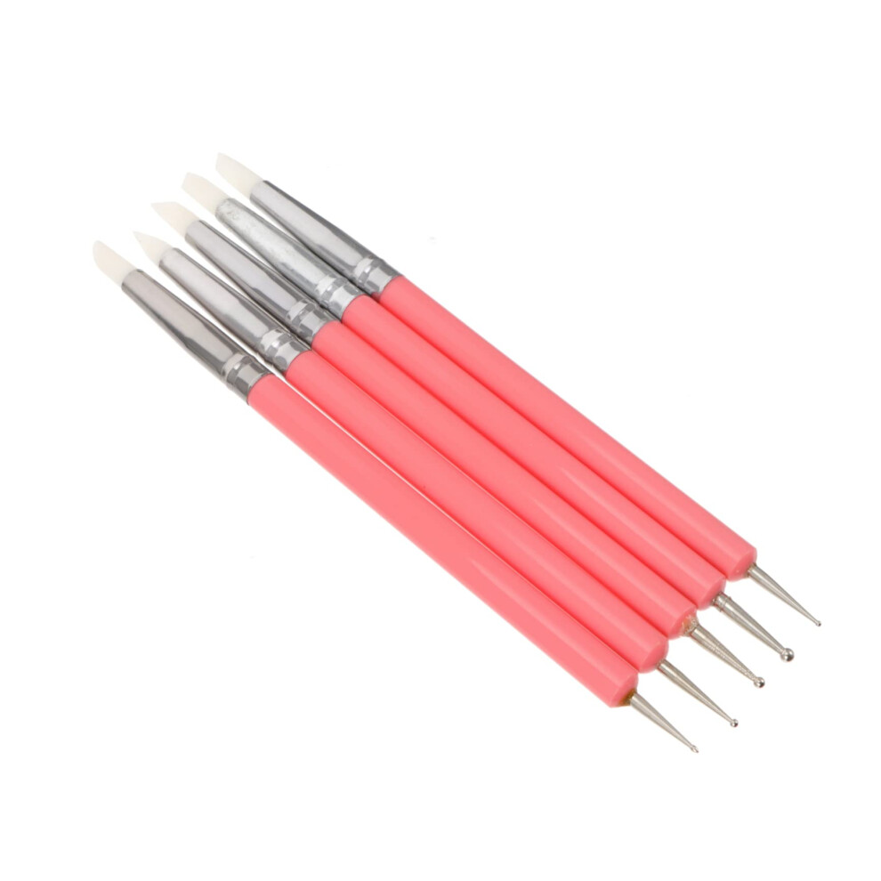 Nail Art Pens Set DualEnded Design UV Gel Pen for Precision Manicure and Professional Nail Decoration