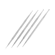 4pcs Double Ended Nail Art Rhinestone Picker Pen and Dotting Tool Set for Manicure