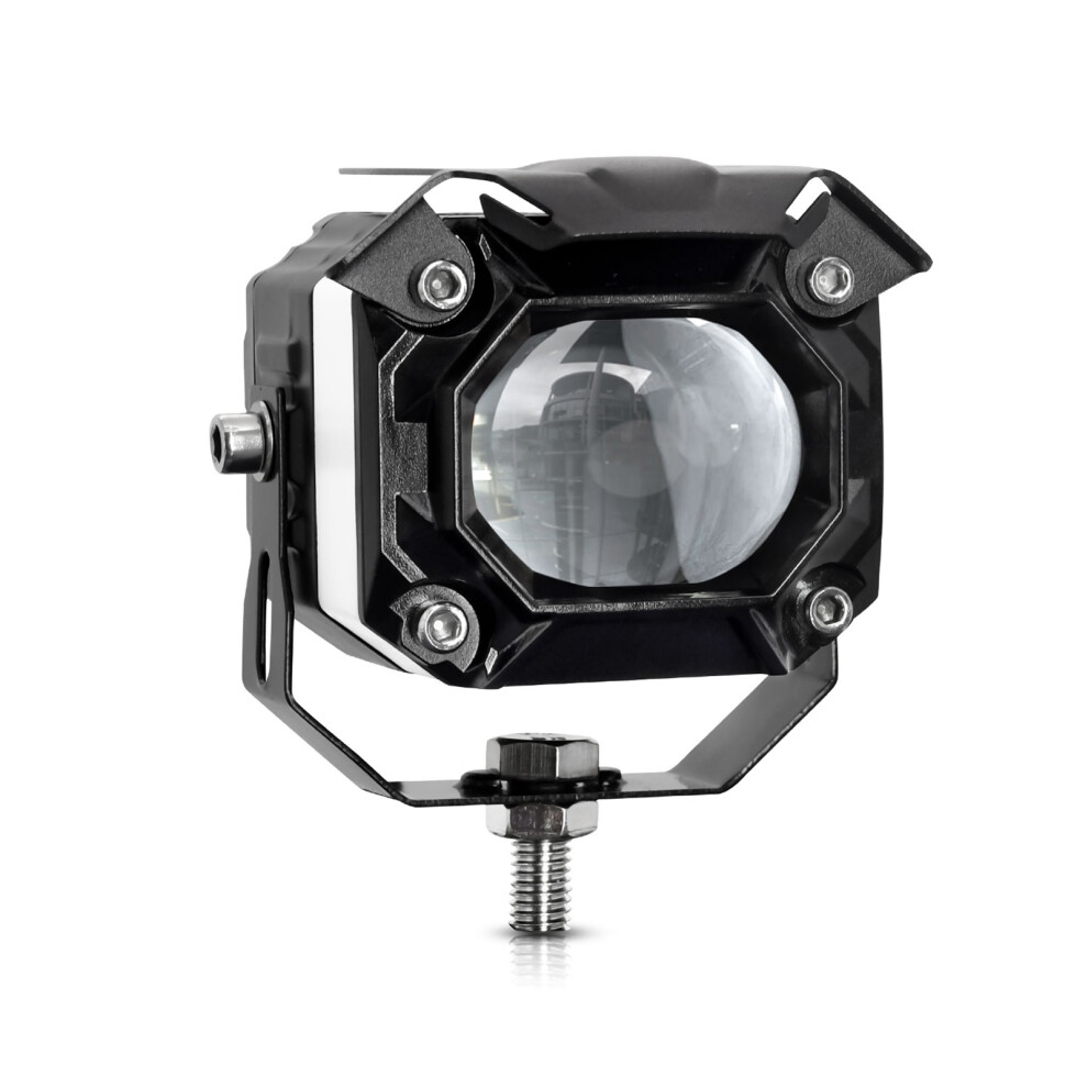 Motorcycle Led Fog 60W 6000Lm Waterproof 6 Modes Light/Black 7891381127973