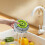 Txmfgh Portable Capsule Fruit Vegetable Washing Machine: Automatic & Efficient, USB-Powered, compatible with household fruit cleaning 5