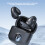 Αθλητικά ακουστικά Bluetooth Quinlirra, μεγάλης διάρκειας, με μείωση θορύβου και ψηφιακή 7
