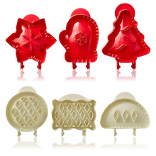 Classic Elements, Ideal Gift: Party Potluck Hand Pie Molds, Dough Presser For Creative Baking (6PCS, Perfect For Festive Atmosphere)