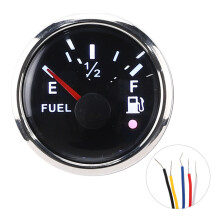 Fuel Gauge, Advanced Manufacturing Ensures High Precision, Waterproof and Anti-Fog for Reliable Readings in Any Weather, Compatibility with Wide