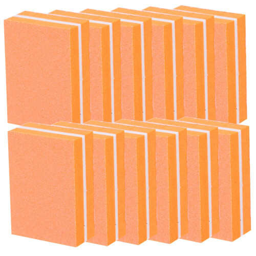 20pcs 4 Sided Nail Buffer Block and File Set for Manicure Pedicure Smooth Finish