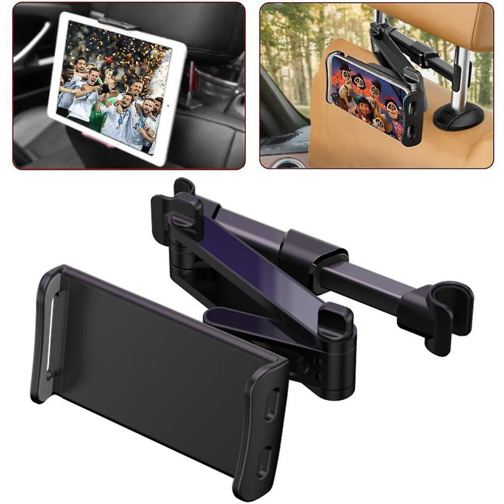 Effortless Entertainment Upgrade, Multi-Functional Backseat Mount With High-Quality Protection For Devices, Supports 4.7-12.9" Screens, Quick Release 9358999135120