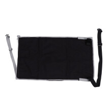 Toddler Airplane Bed, Airplane Seat Extender Sturdy Foldable Design with Adjustable Safety Straps and Side Mesh Pocket, Travel Essential for Toddlers