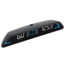 Innovatives Auto-HUD, High-Tech-Head-Up-Display für alle Fahrzeuge, solarbetrieben, Kraftstoffverbrauchsanzeige, kompatibel mit OBDII- und